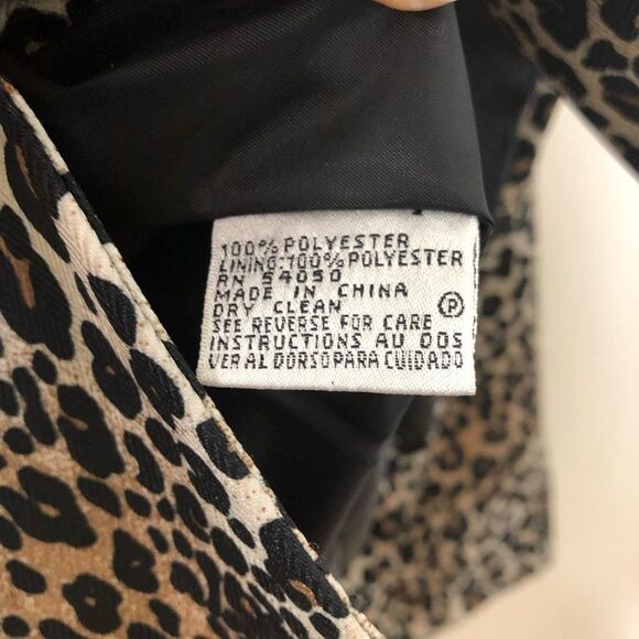 Collections for Le Suit Animal Print Skirt Set Sz 8 - Picture 6 of 10